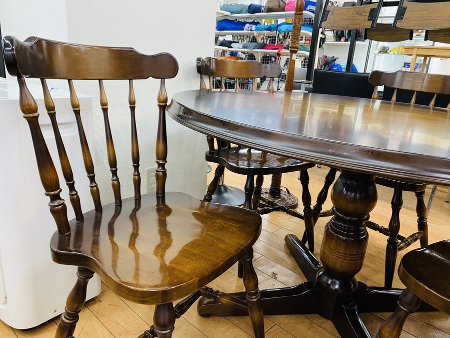【国産高級家具】飛騨産業キツツキのダイニング6点セット入荷いたしました！【相模原店】 [2020.06.03発行]｜リサイクルショップ