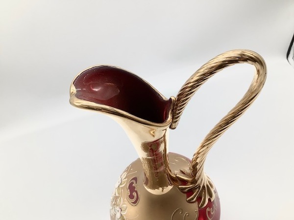 MURANO GLASS】ムラーノのベネチアングラス 水差しを買取入荷致しまし