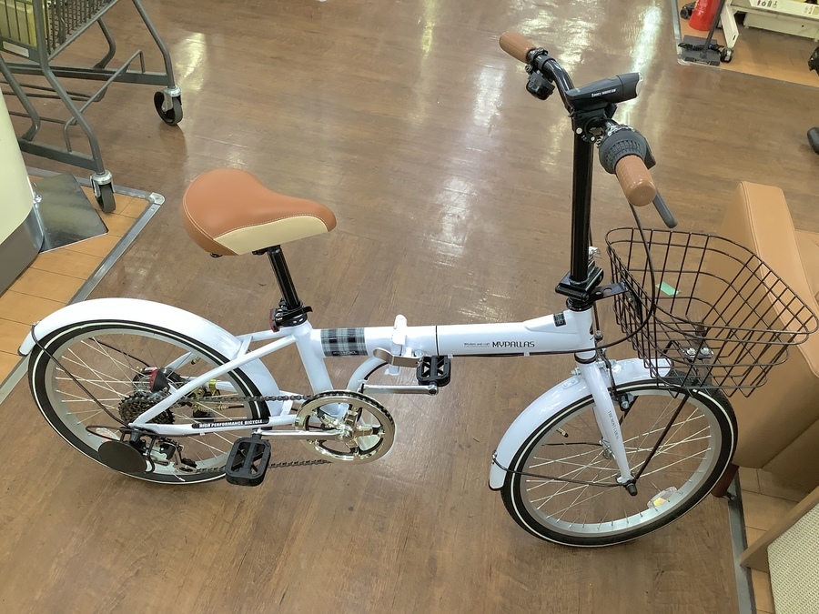 蓮だ自転車 楽天市場】マイパラス MF208-SA サンドベージュ 折りたたみ 20