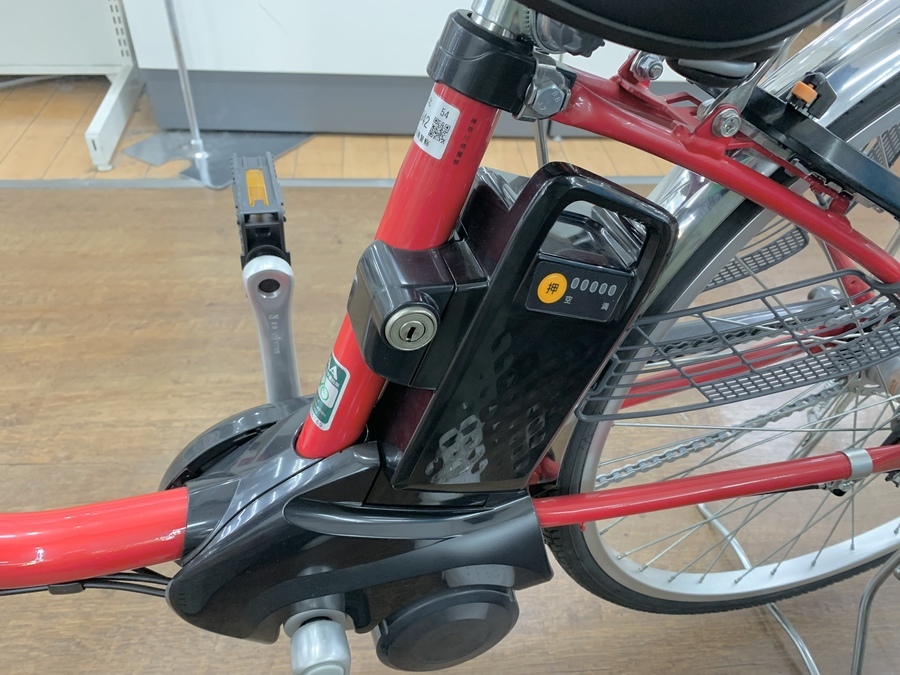 電動アシスト自転車 Panasonic SIZE 26 BE-ELF63 レッド買取入荷致し