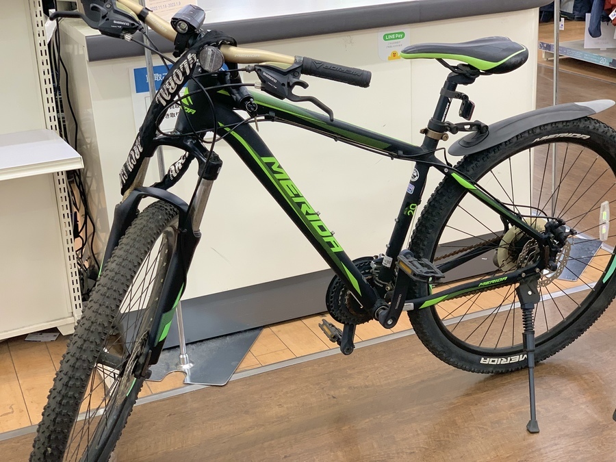 自転車買取強化中】マウンテンバイク MERIDA(メリダ)買取入荷