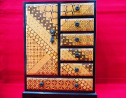 WEB販売中】特大約50cm! 五代耕右衛門窯 染付獅子牡丹花瓶買取入荷