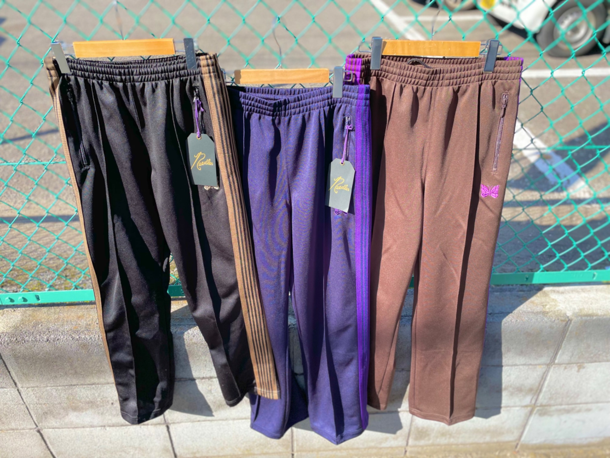 needles トラックパンツ パープル Needles(ニードルズ) / トラック