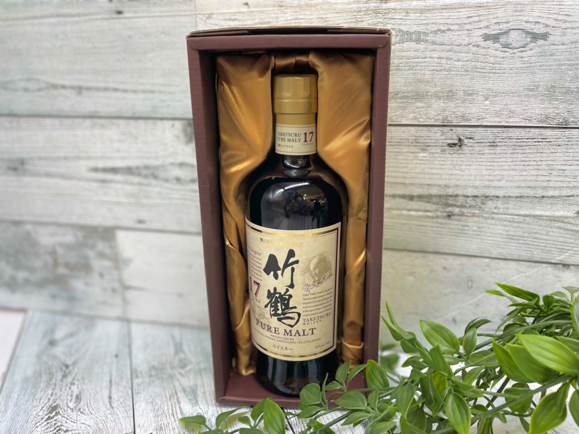お酒買取強化中】竹鶴(タケツル) ニッカ ウイスキー ピュアモルト 17年