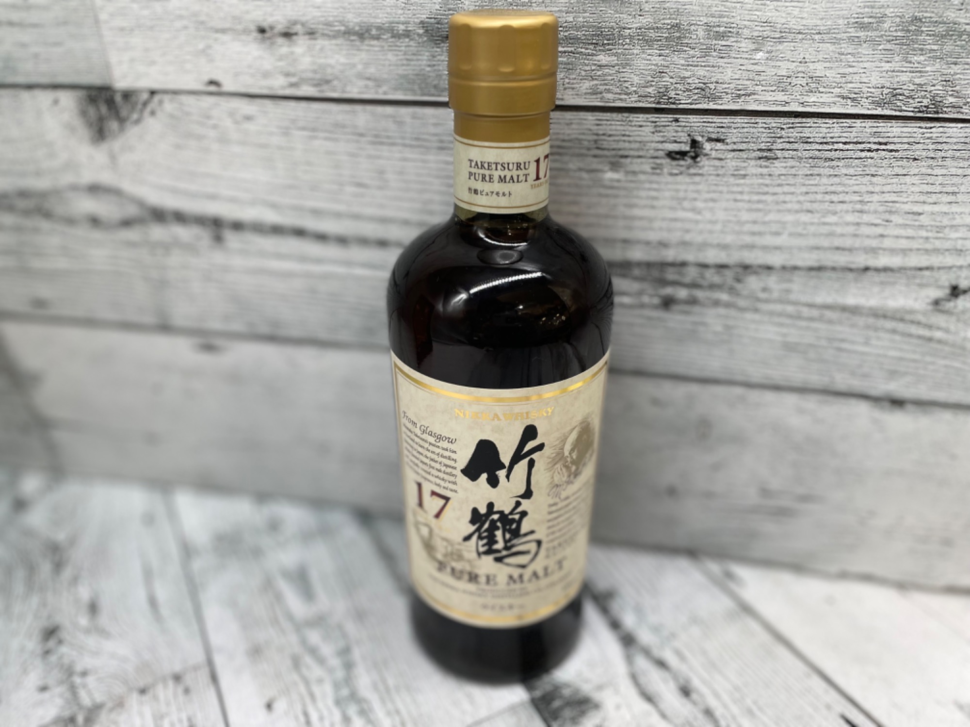 お酒買取強化中】竹鶴(タケツル) ニッカ ウイスキー ピュアモルト 17年