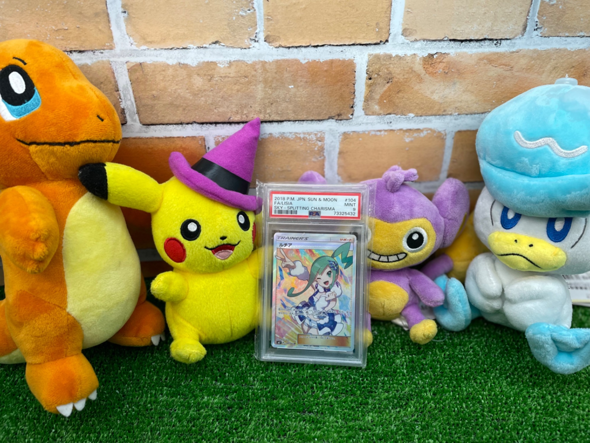 ホビー買取強化中】ポケモンカード ルチア 104/096 SR PSA9 を買取入荷