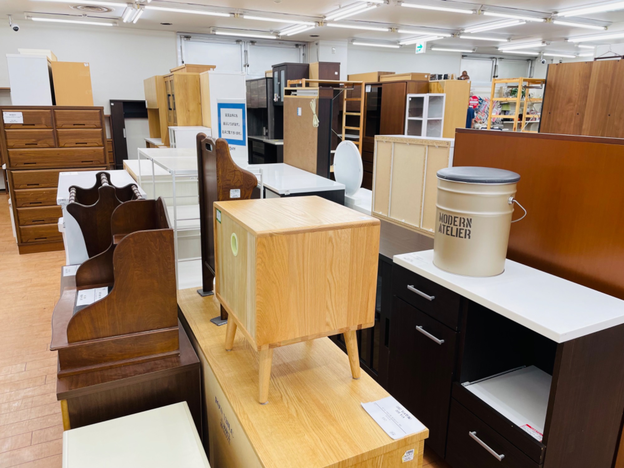 寿家具　7段ハイチェスト【トレファク　川越店】 ハイチェスト ナチュラル｜トレファクONLINE