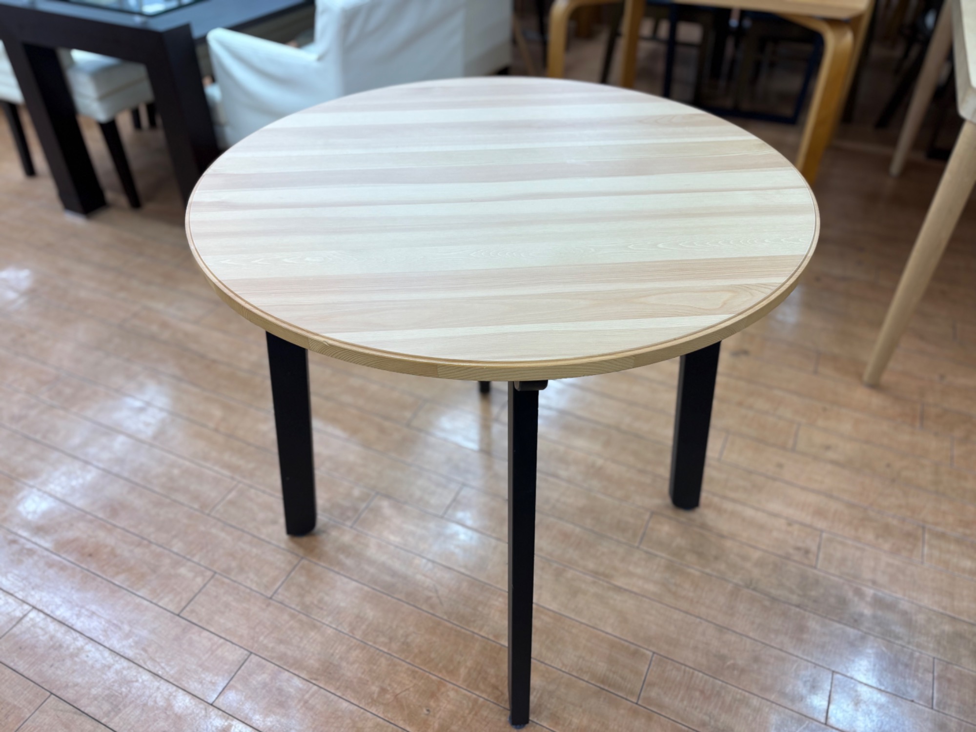 IKEA　ダイニングテーブル　ナチュラル　ワレ有【トレファク南柏店】 家具買取強化中】ダイニングテーブル IKEA NACKANAS ナチュラル