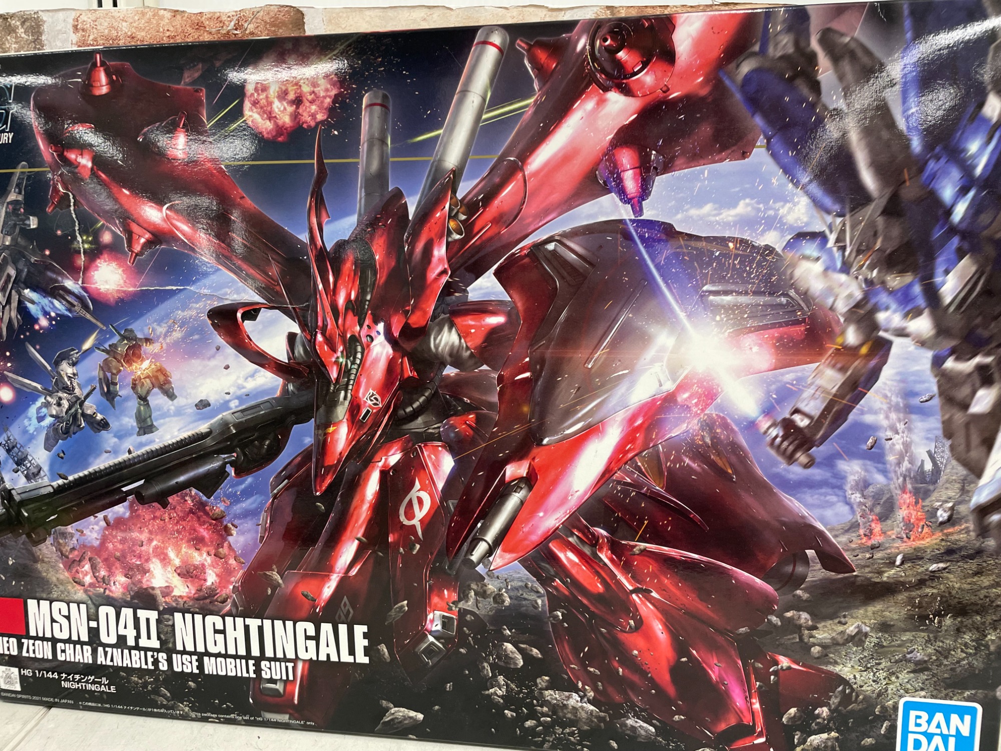 HGUC 1/144 ナイチンゲール＋おまけ HGUC 1/144 ナイチンゲール│株式会社BANDAI SPIRITS（バンダイ