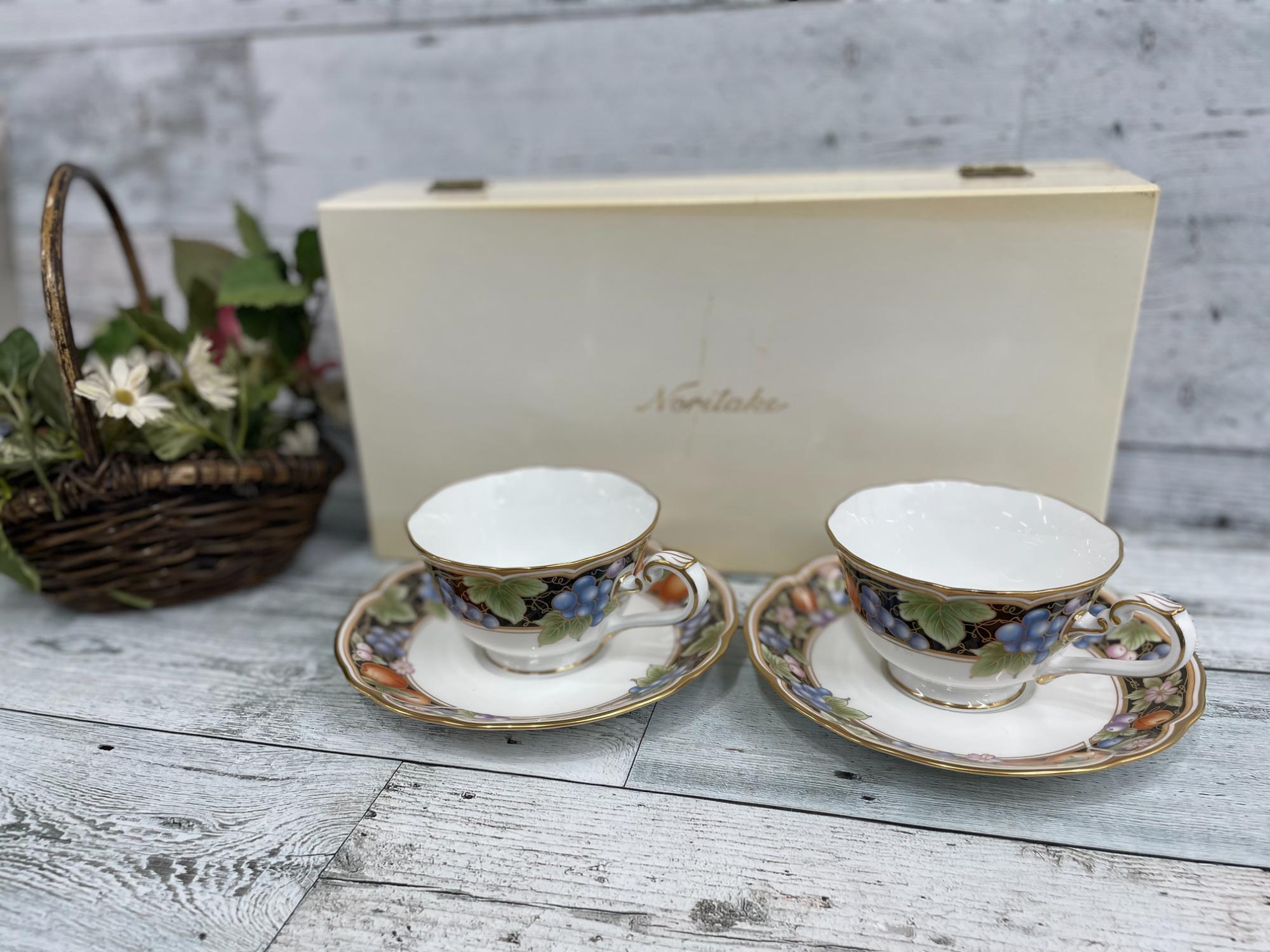 【トレファク イオンモール常滑店】Noritake カップ＆ソーサーです Noritake/ノリタケ】となりのトトロ カップ&ソーサー 2Pセット のご