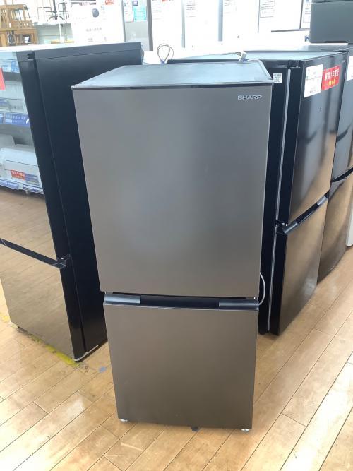 新生活応援！】SHARP（シャープ）の2ドア冷蔵庫 SJ-D15H-H 2022年製が