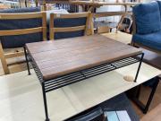 無印良品×Enzo mari(エンツォマーリ) ガラスローテーブル【牛久店