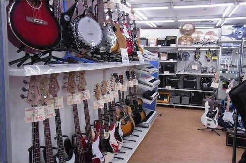 楽器・ホビー雑貨のｷﾞﾀｰ