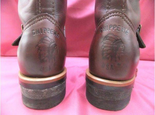 エンジニアブーツのチペワ（CHIPPEWA）