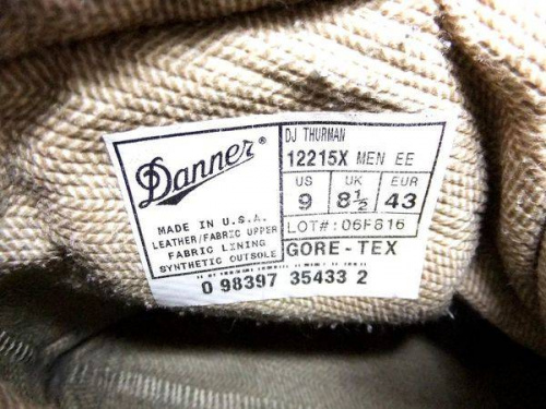 ブーツのDANNER