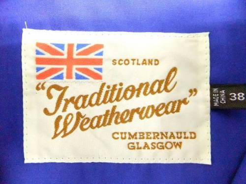 コートのTraditional Weatherwear