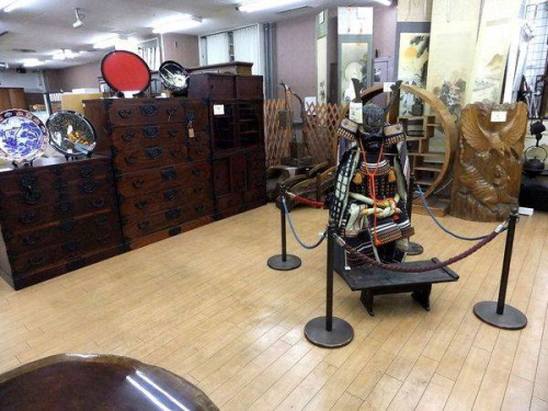 自在鉤の骨董品