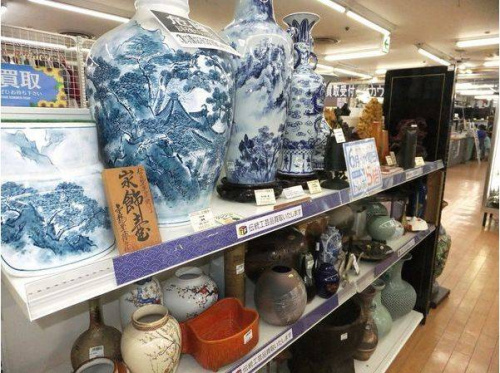 花入れの備前焼