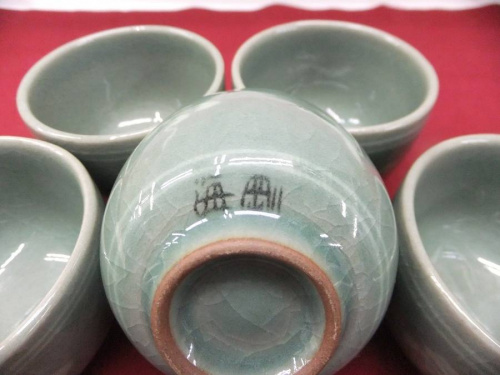 和食器の青磁
