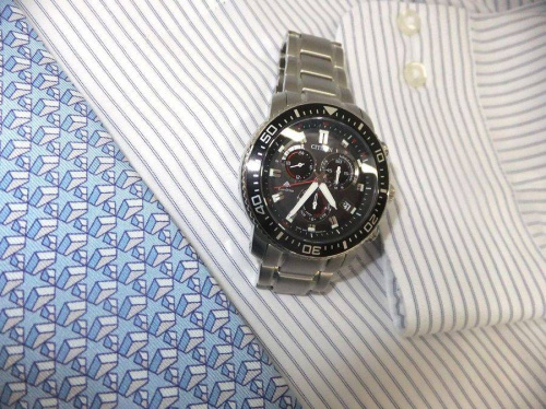 メンズファッションの腕時計