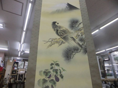 尾崎春秋の掛軸