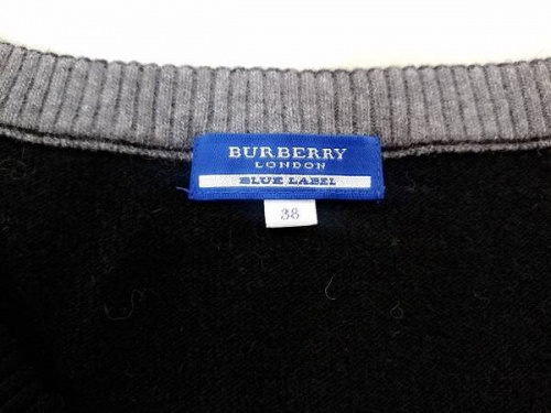 ニットのBURBERRY　BLUE　LABEL