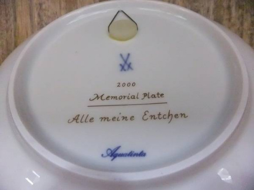 マイセンのプレート