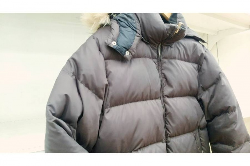 ジャケットのダウン