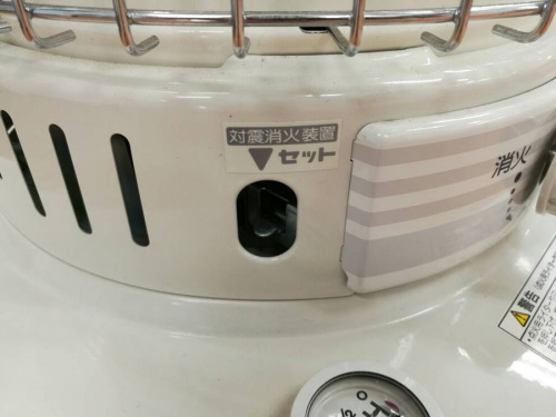 冬物家電の石油ストーブ