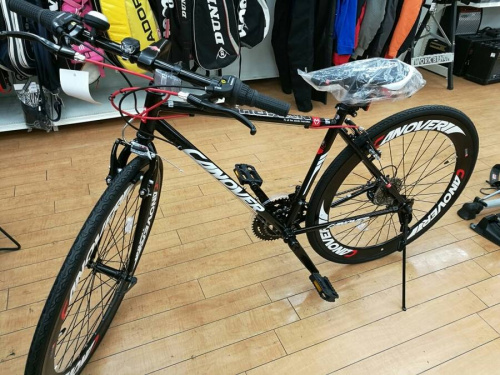 アウトドアの自転車