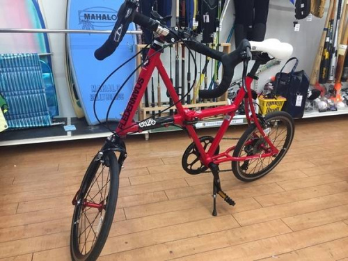 自転車の折りたたみ自転車