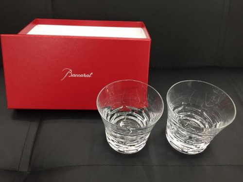 バカラのペアグラス