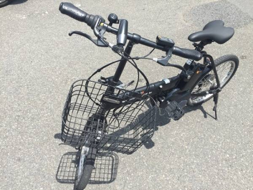 アウトドアの自転車