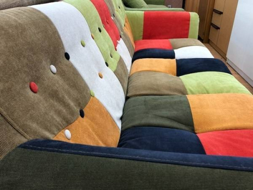 パッチワークの布製