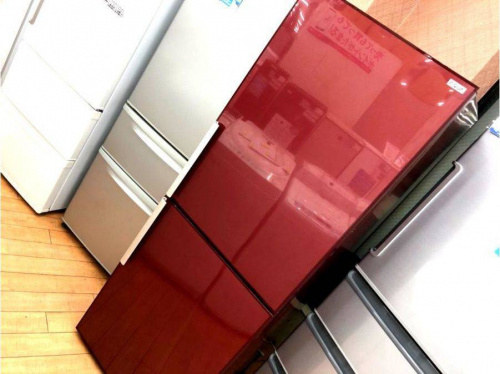 生活家電の2ドア冷蔵庫