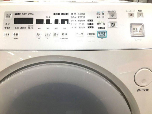 SHARPのドラム式洗濯機