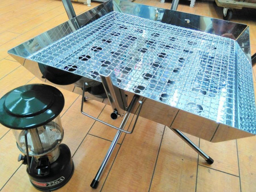 アウトドアのキャンプ用品