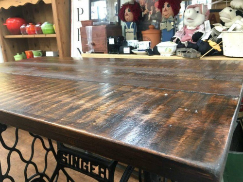 SINGERのミシン台