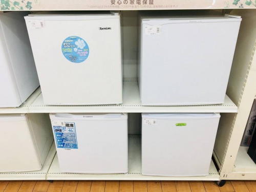 1ドア冷蔵庫の中古家電
