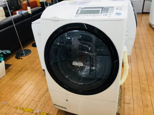 生活家電の洗濯乾燥機