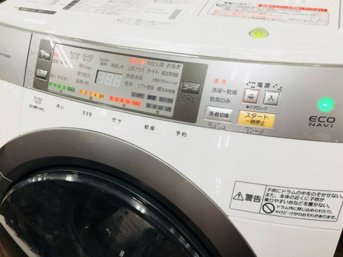 Panasonicのドラム式洗濯機