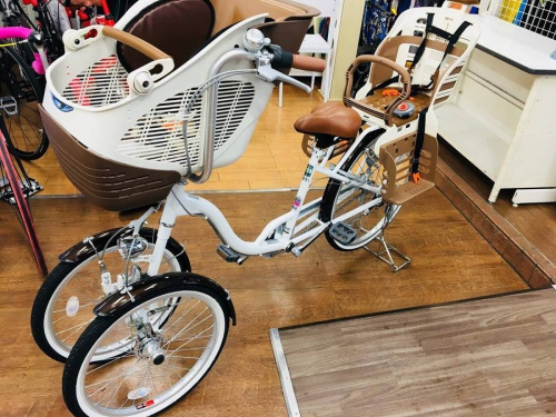 アウトドア用品の自転車