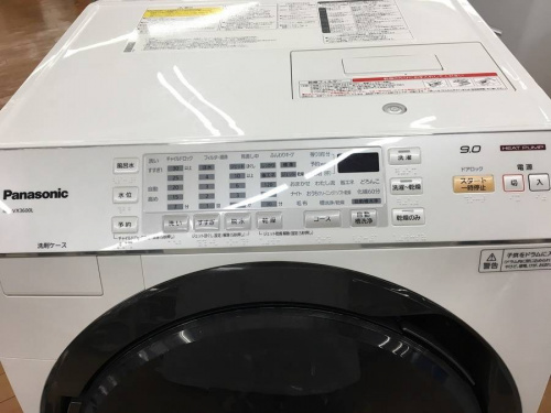 Panasonicのドラム式洗濯機