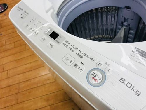 SHARPの中古洗濯機