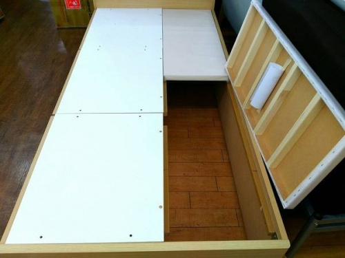 シングルベッドの無印良品