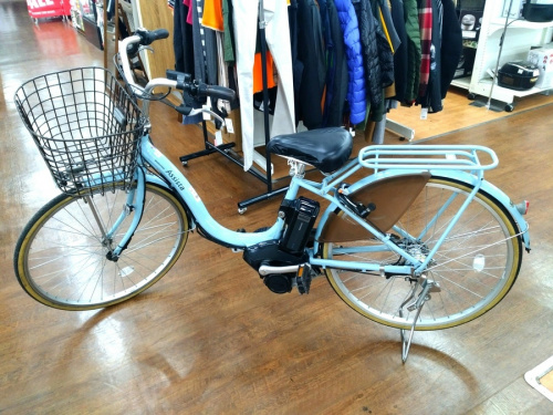 自転車の電動アシスト自転車