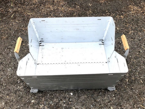 アウトドア雑貨のシェルフコンテナ50