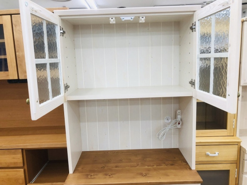 カントリー調レンジボードのニトリ