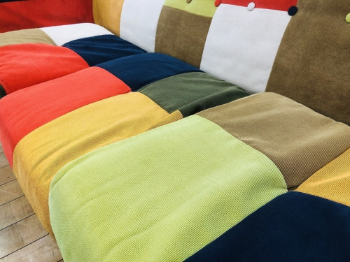 パッチワークソファーの相模原　中古家具