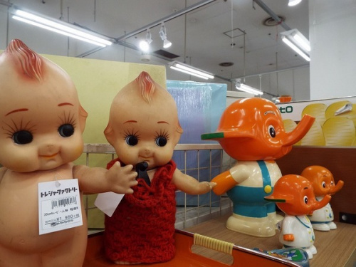 ペコちゃんのレトロ雑貨